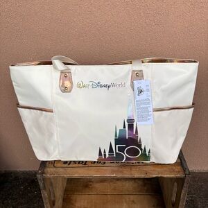 NWT Walt Disney 2022 50th Anniversary Castle Tote Bag